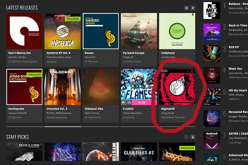 Nightshift by King Jong Ouai - Editor's Choice Beatport!